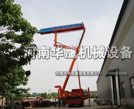 安徽客戶購(gòu)置一臺(tái)車(chē)載式高空制瓦機(jī)一臺(tái)