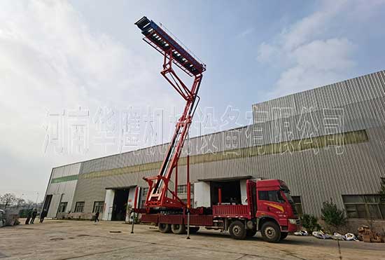 江西贛州舉升高空制瓦車(chē)一臺(tái)發(fā)貨